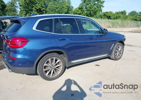 2021 BMW X3 xDrive30I из США, поврежденный, VIN 5UXTY5C01M9E76680